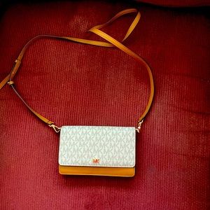 Michael Kors cellphone wallet crossbody.